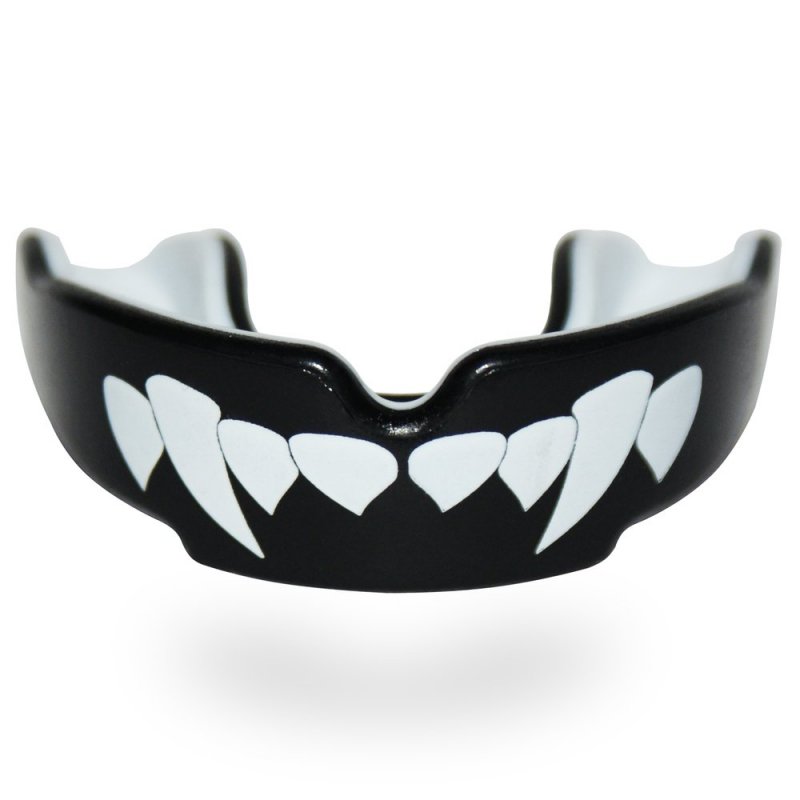 Chrániče zubů „Safe Jawz“vampír černo-bílé