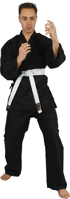 Dětské Karate kimono Pupil  černé -  Ronin
