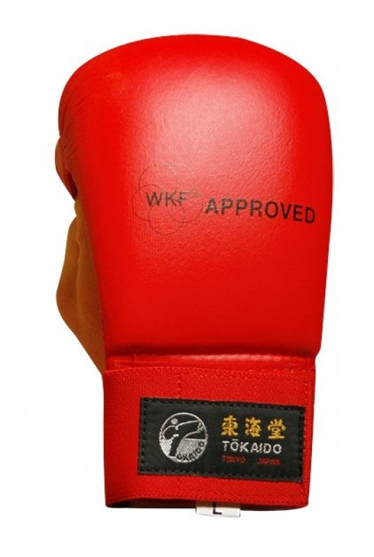 Karate chránič pěsti WKF  - Tokaido - červená barva