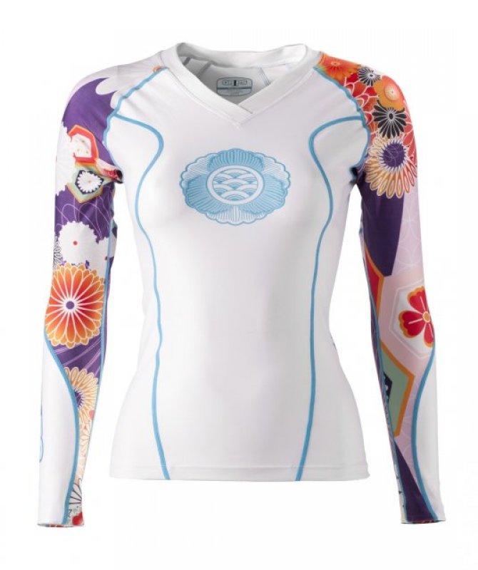 Lady Rashguard Flower Power  -  Grips