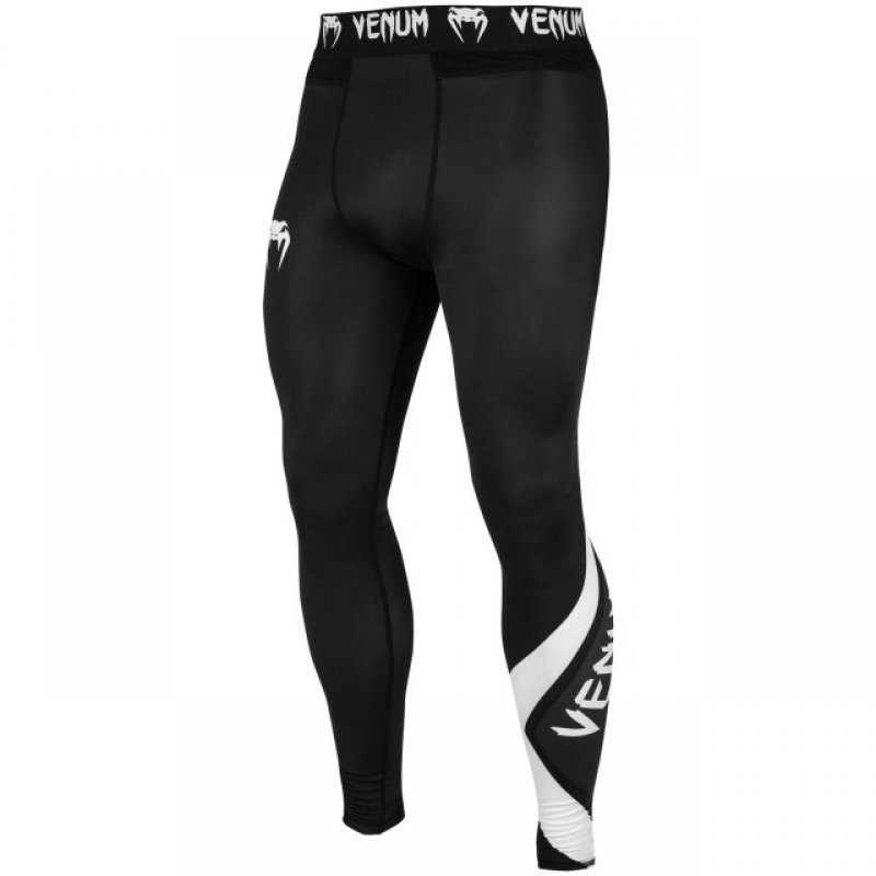 Legíny "Contender 4.0 Spats Black/Grey-white" - Venum