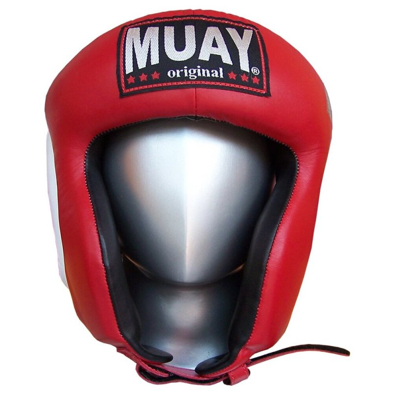 Ochranná přilba „Headguard Amateur“ - MUAY - červená