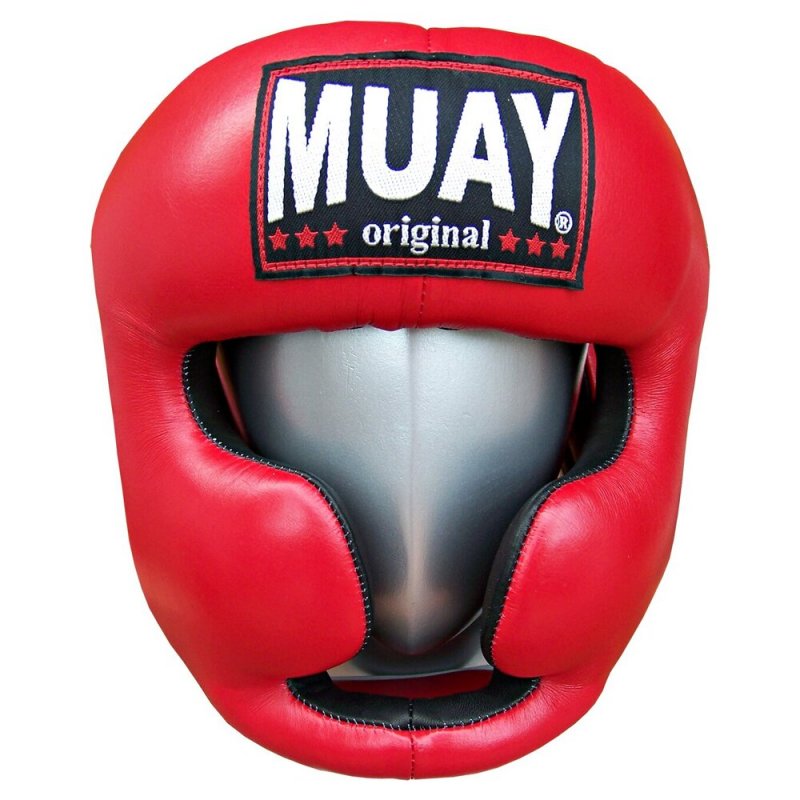Ochranná přilba „Headguard Pro“ - MUAY - červená