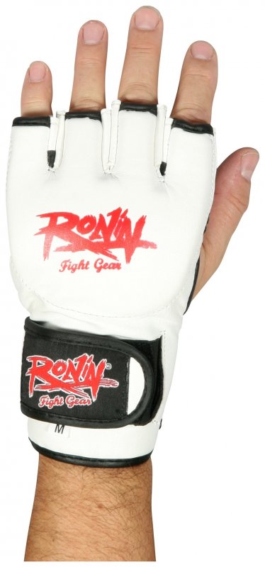 Rukavice "Kick Bag MMA Gloves"  -  bílá