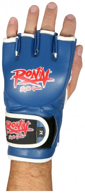 Rukavice "Kick Bag MMA Gloves"  -  modrá
