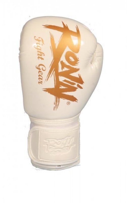 Thai - Box Rukavice 'Trendy-line' - Ronin - bílá