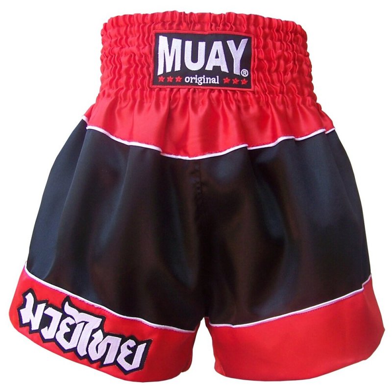 Thajboxerské trenky „MUAY Thai black/red“