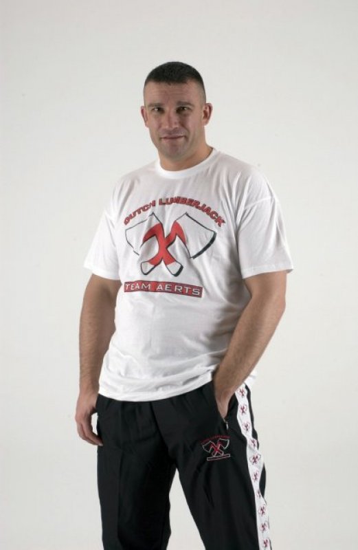 Tričko "Team Aerts" bílá  -  Muay