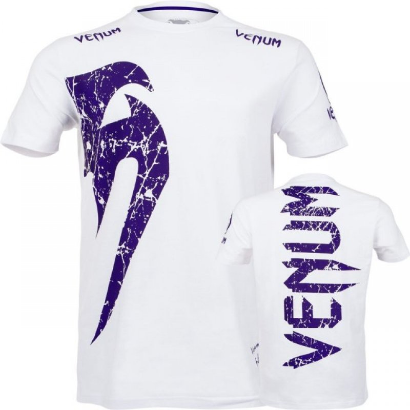 Tričko "Giant White  Purple" - Venum