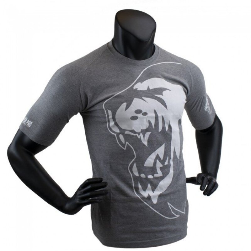 Tričko "Lion grey/white" - Super Pro