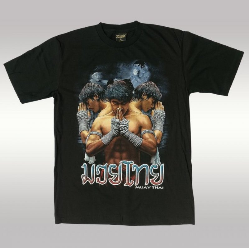Tričko "Muay Thai Original"  - černá barva