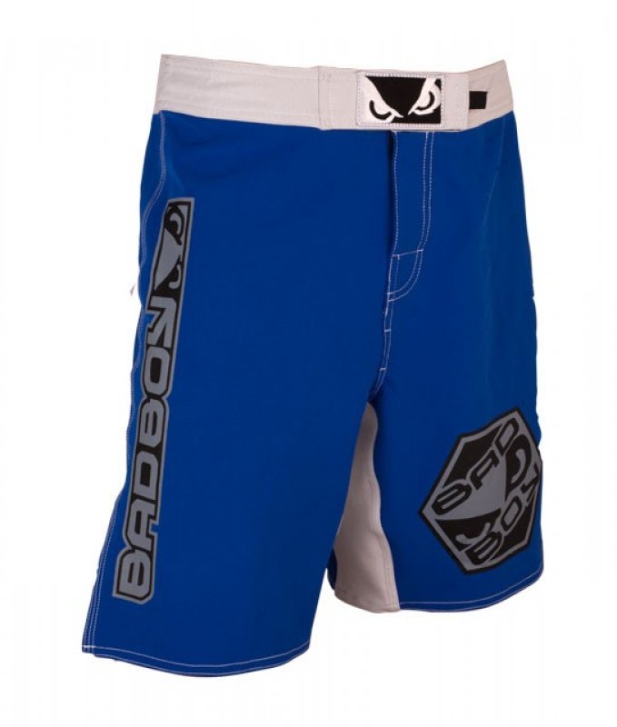 Zápasnické kraťasy "Legacy Blue White" - Bad Boy