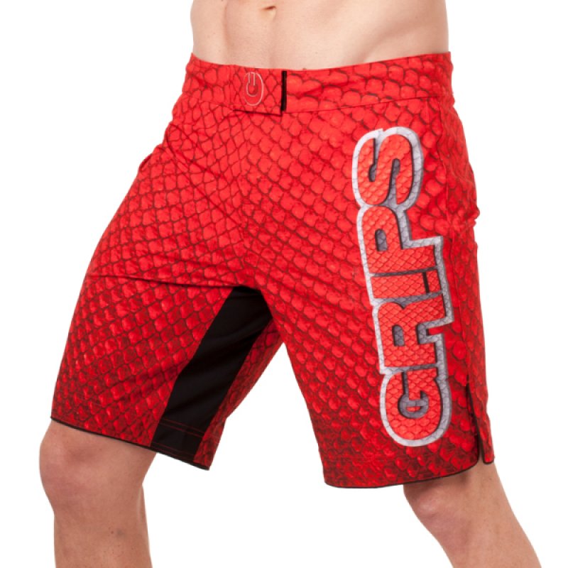 Zápasnické kraťasy "Red Dragon"  -  Grips