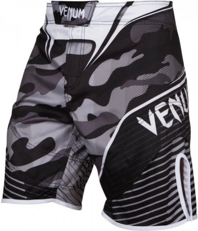 Zápasnické kraťasy "Camo Hero White/Black"  -  Venum